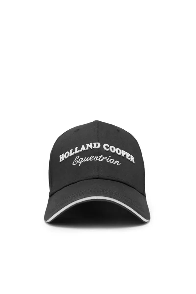 Holland Cooper Equestrian Cap in Charcoal-1