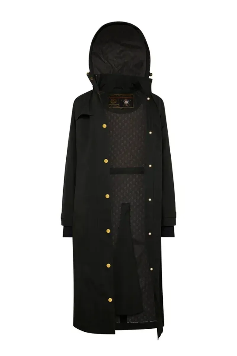 Holland Cooper Folgate Coat Ladies in Dark Pine Green-9