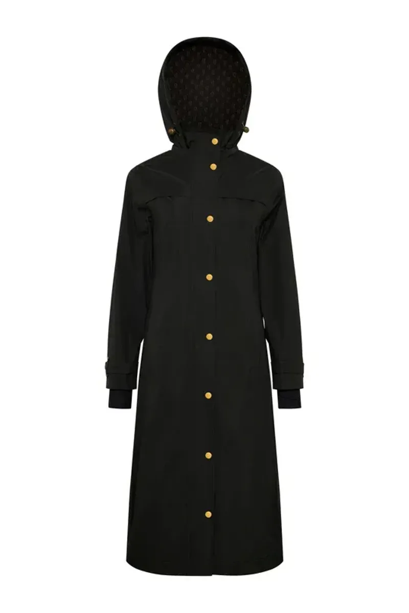 Holland Cooper Folgate Coat Ladies in Dark Pine Green-10