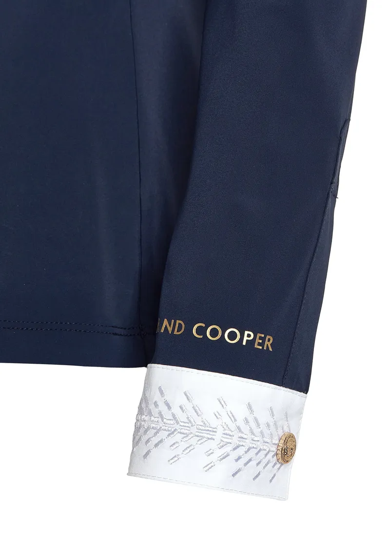 Holland Cooper Gatcombe Long Sleeve Show Shirt Ladies in Ink Navy-5