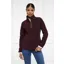 Holland Cooper Country Fleece Half Zip Ladies in Mulberry