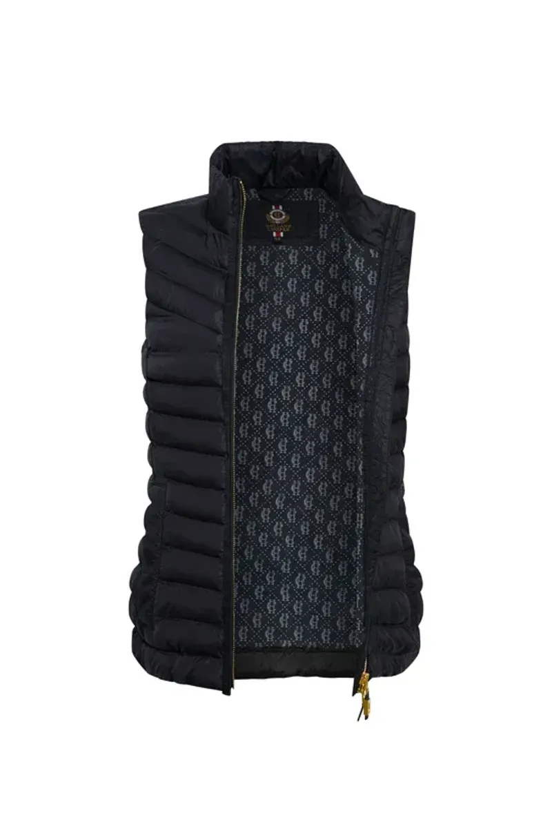 Holland Cooper Lightweight Puffer Gilet Ladies in Ink Navy-9