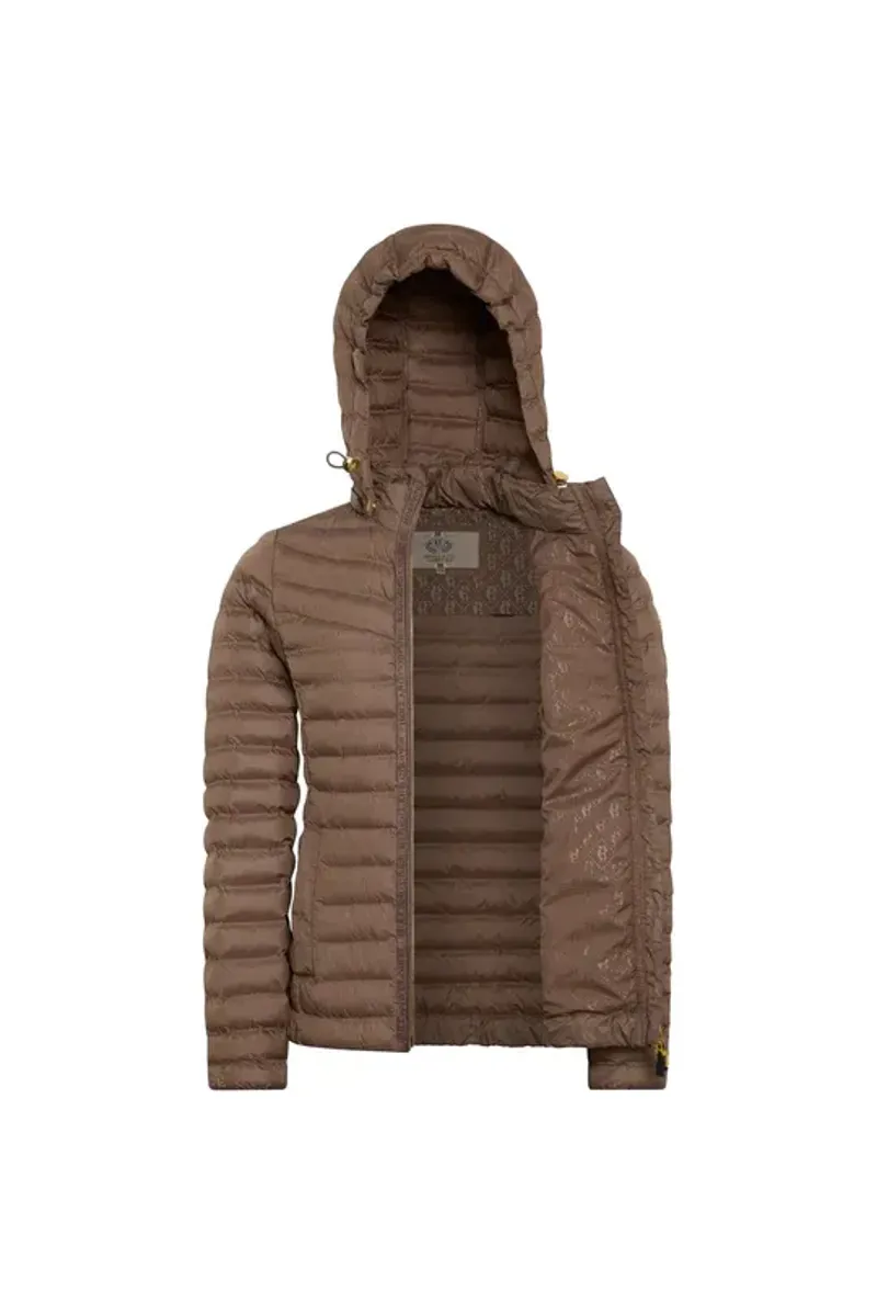 Holland Cooper Lightweight Puffer Jacket Ladies in Chestnut-9
