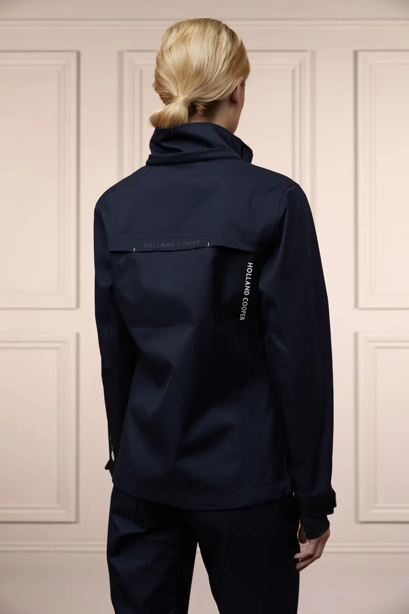 Holland Cooper Riding Shell Jacket Ladies in Ink Navy-2