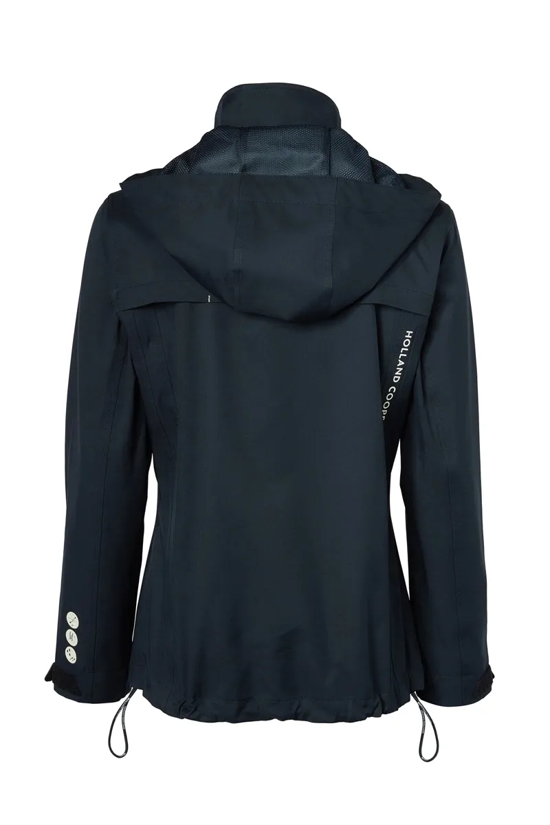 Holland Cooper Riding Shell Jacket Ladies in Ink Navy-3