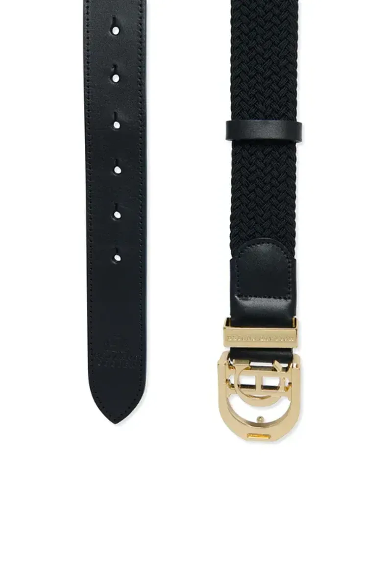 Holland Cooper Stirrup Heritage Belt in Black-4
