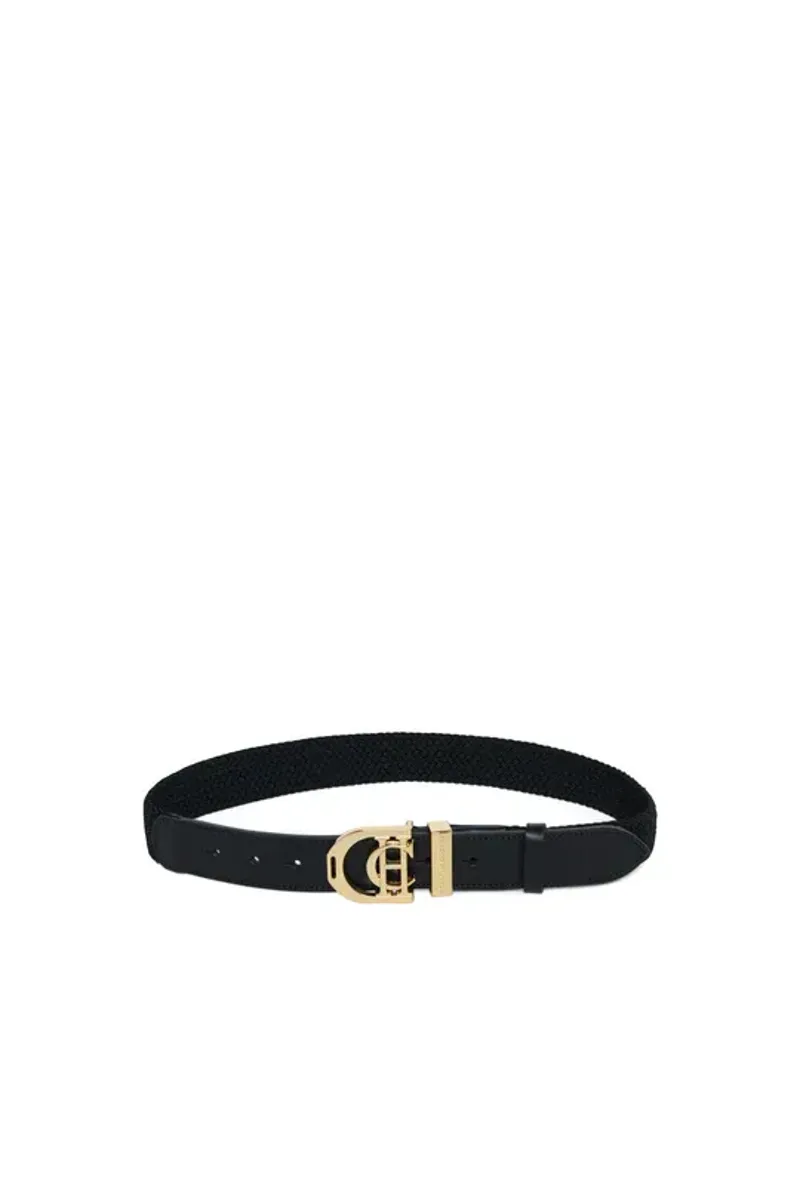 Holland Cooper Stirrup Heritage Belt in Black-3