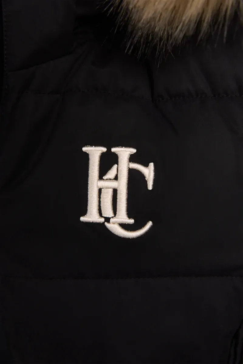 Holland Cooper Team Padded Coat Ladies in Ink Navy-6