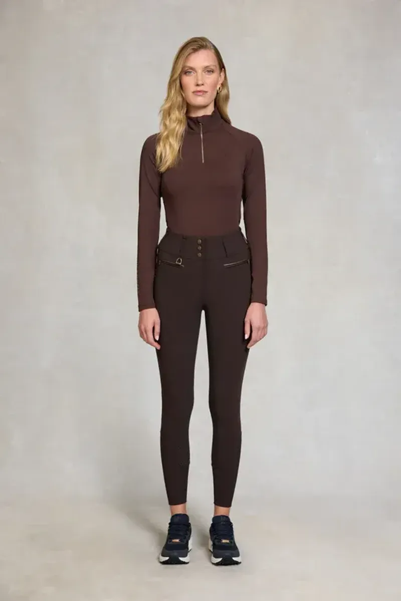 Holland Cooper Thermal Heritage Breeches Ladies in Chocolate