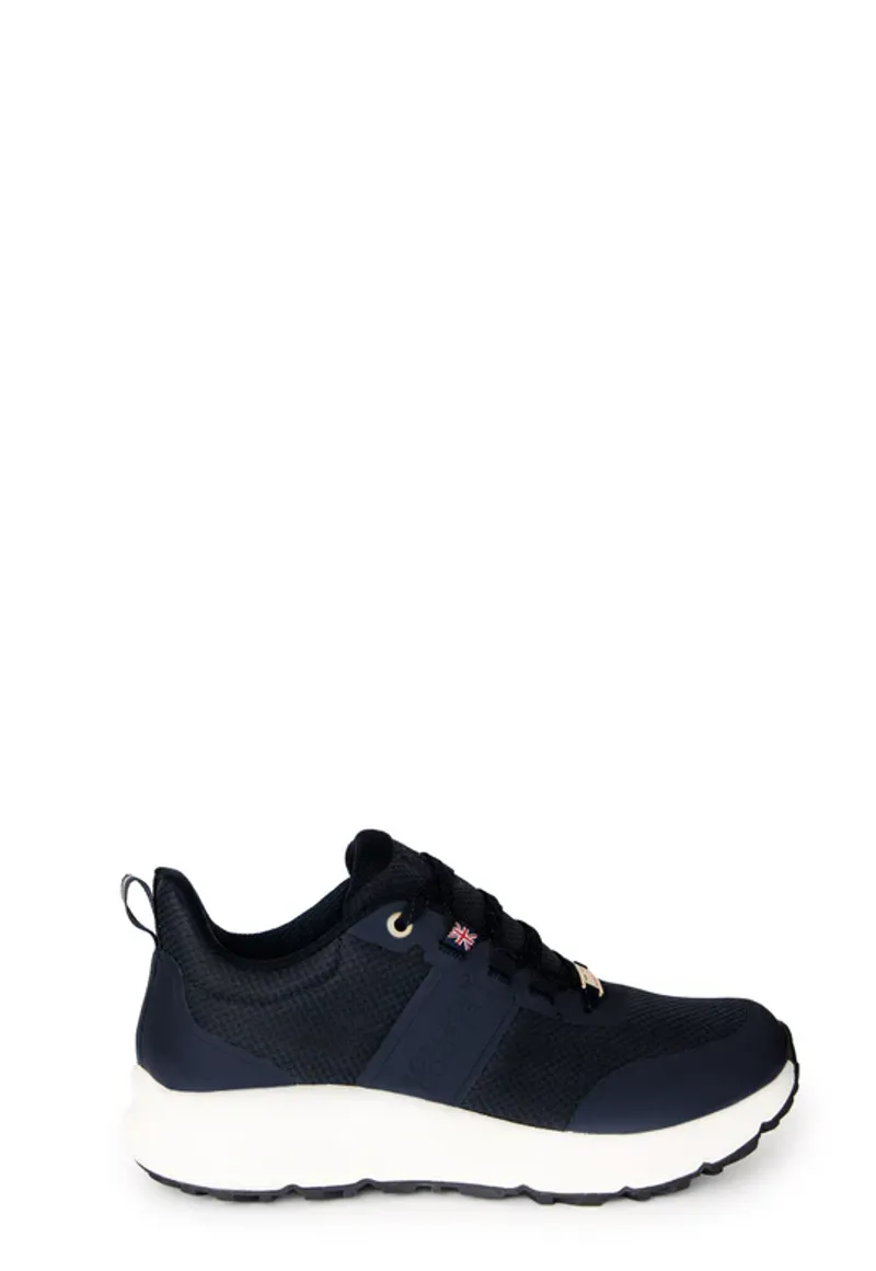 Holland Cooper Burghley Waterproof Trainer Ladies in Ink Navy