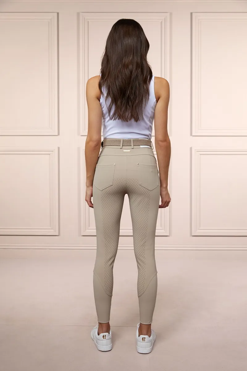 Holland Cooper Windsor Event Breeches Ladies in Stone-2