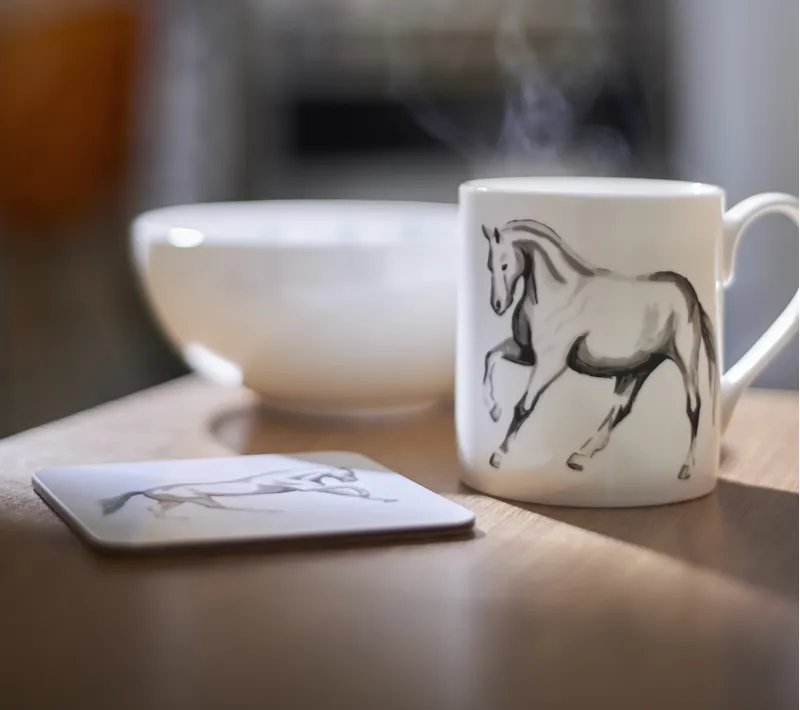 Gubblecote Horsedrawn Mug-1