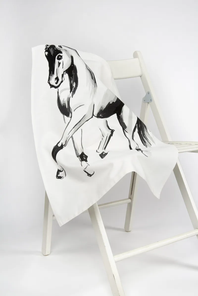Gubblecote Horsedrawn Tea Towels Set of Two-3