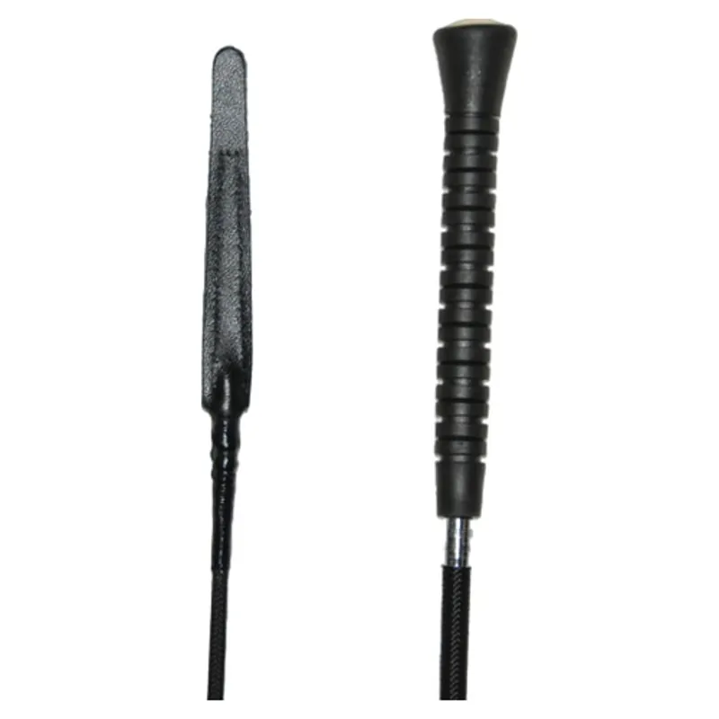 Hucklesby Easy Grip Schooling Whip in Black