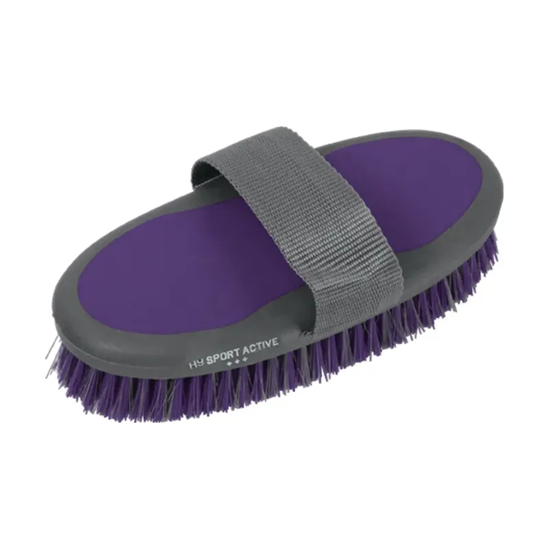Hy Sport Active Body Brush in Royal Violet