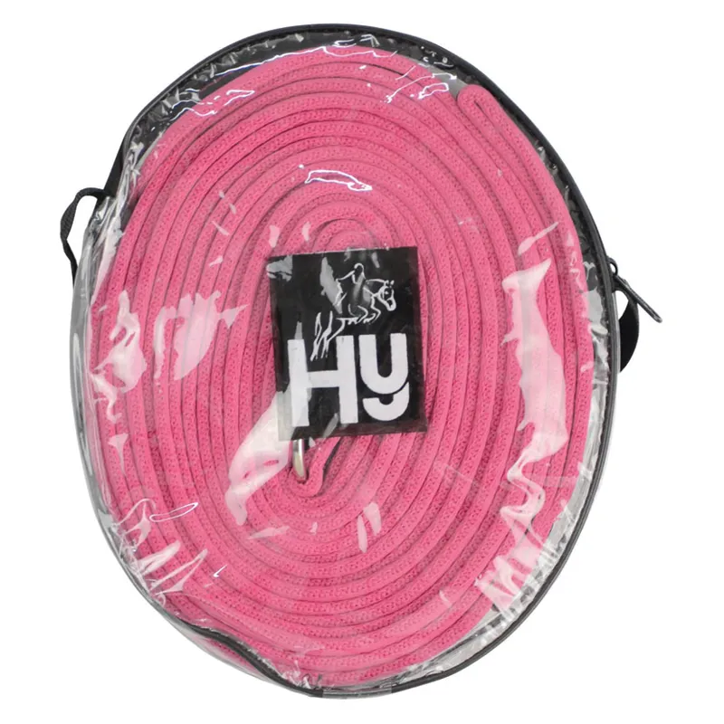 Hy Equestrian Soft Webbing Lunge Rein-1