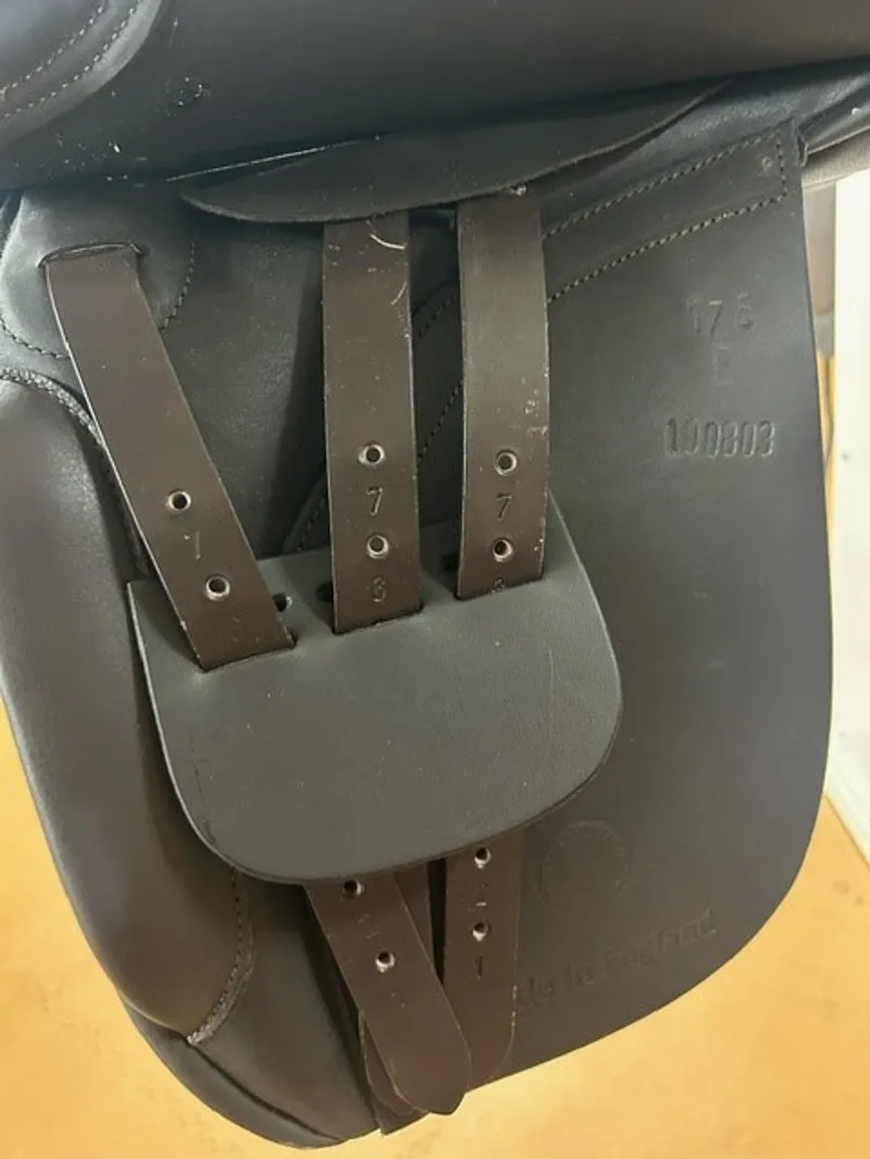 Ideal Ramsay Show Saddle 17.5 T in Brown-4