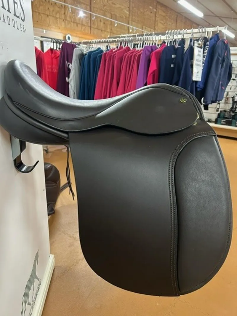 Ideal Ramsay Show Saddle 17.5 T in Brown