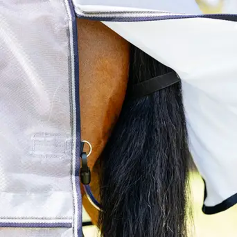 LeMieux Kudos AeroGuard Fly Rug - Silver-9