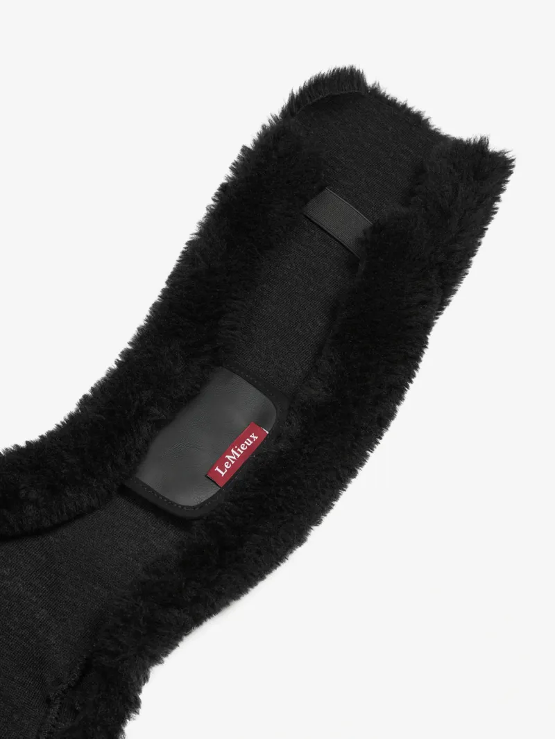 LeMieux Merino+ Jump Girth Sleeve in Black-3