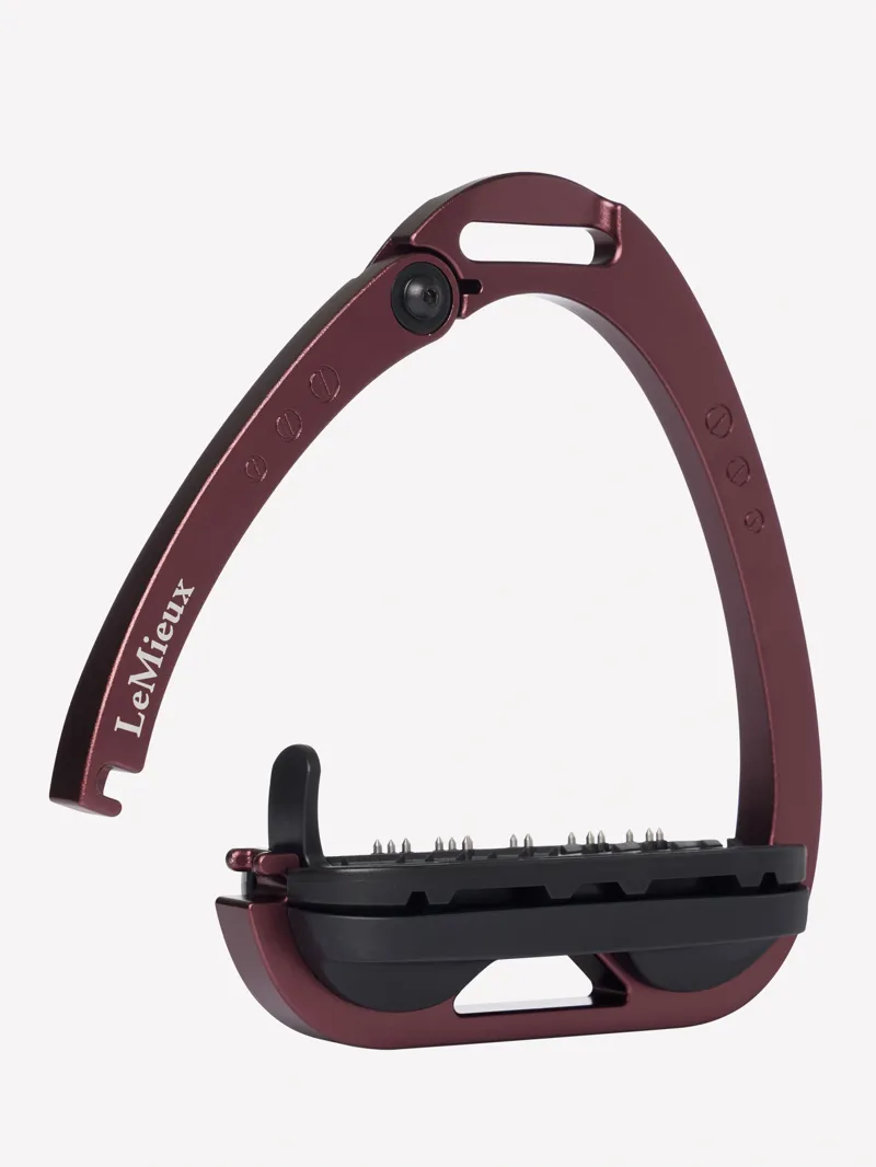 LeMieux Vector Control Stirrups in Auburn-3