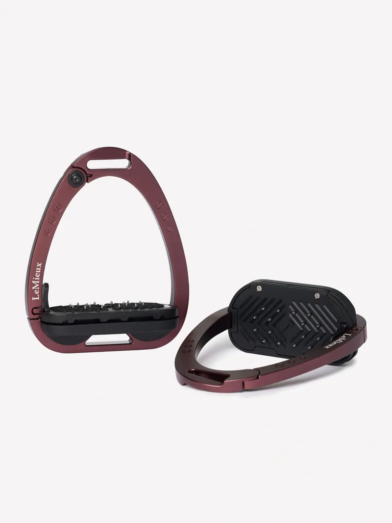 LeMieux Vector Control Stirrups in Auburn-2