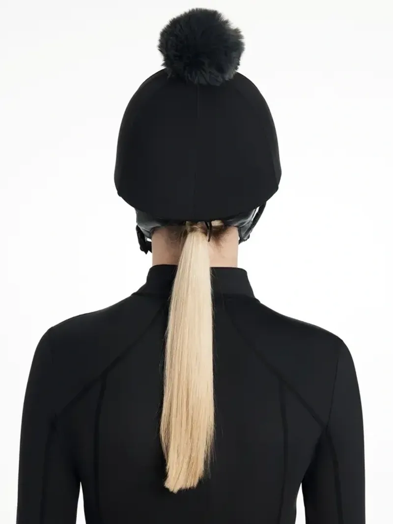 LeMieux Hat Silk in Black-2