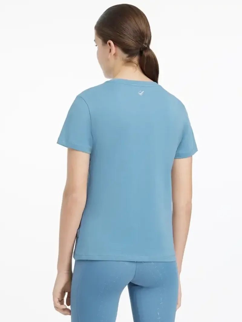 LeMieux Young Rider Classique T-Shirt in Ice Blue-3