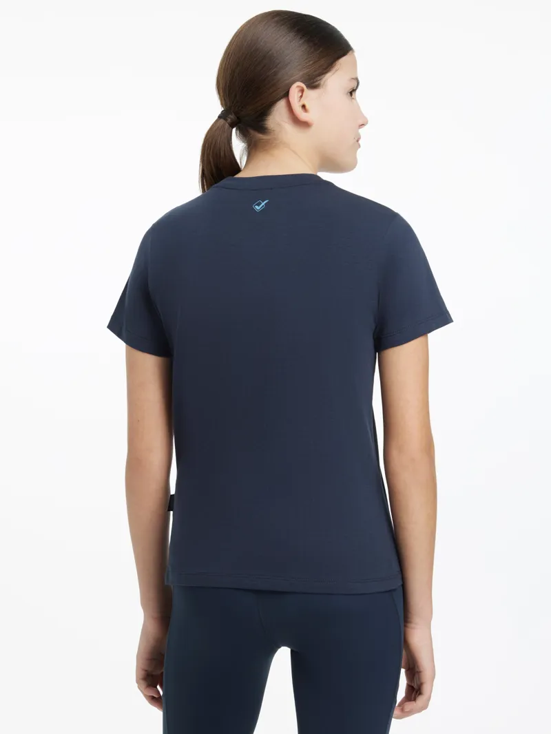 LeMieux Young Rider Classique T-Shirt in Navy-2