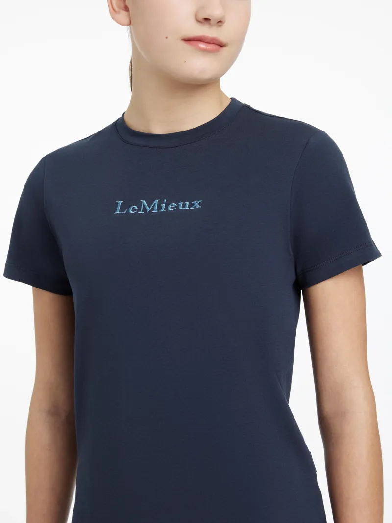 LeMieux Young Rider Classique T-Shirt in Navy-3
