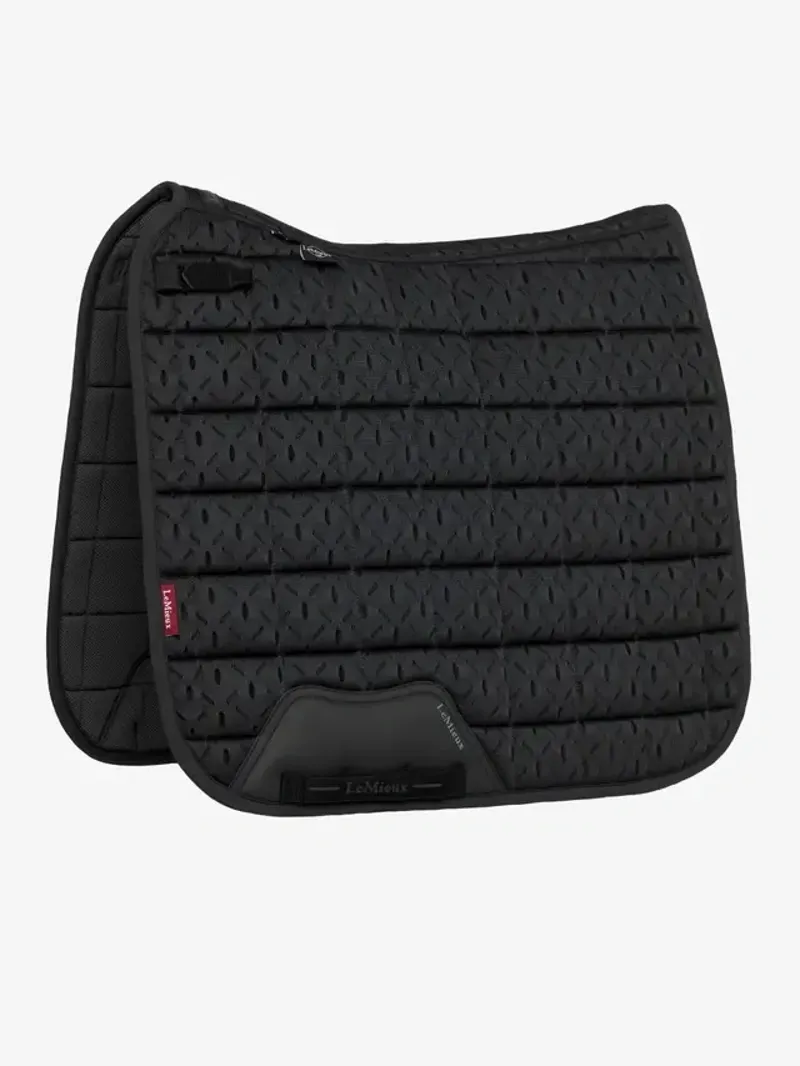 LeMieux 3D Mesh Self-Cool Dressage Square in Black
