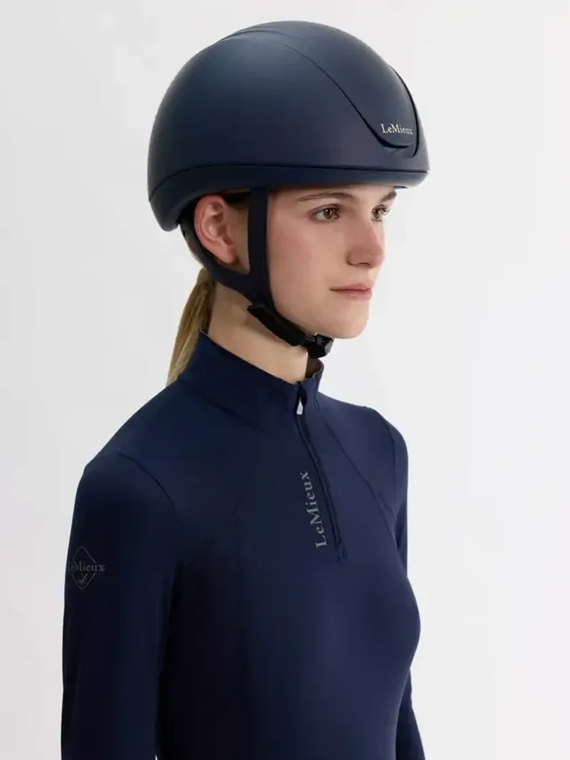 LeMieux Vexa Skull Cap Helmet in Navy-4