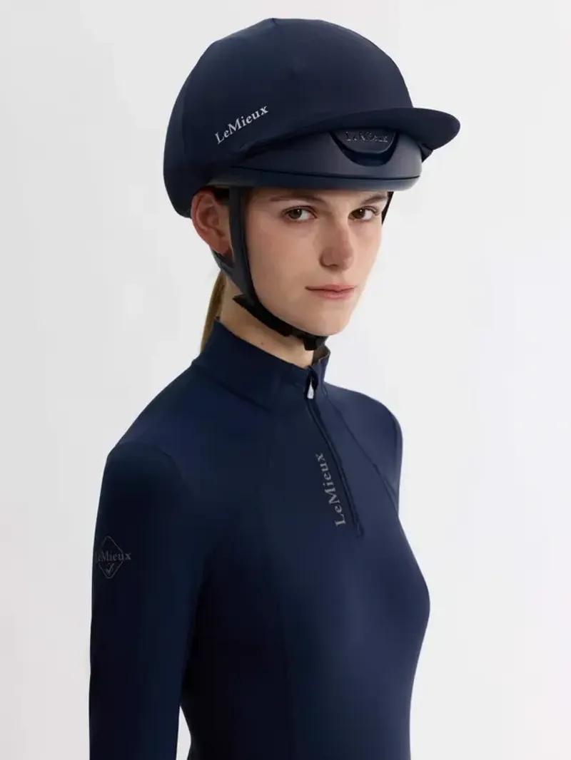 LeMieux Vexa Skull Cap Helmet in Navy-2