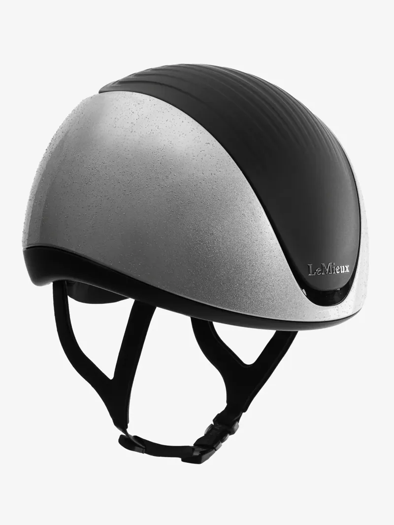 LeMieux Vexa Skull Cap Helmet in Silver-4
