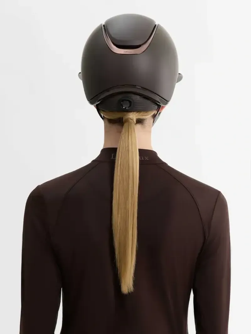 LeMieux Verv Competition Helmet in Matte Brown-5