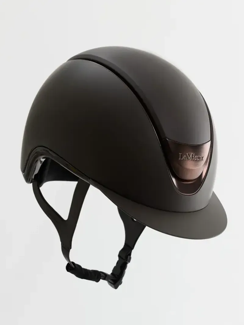 LeMieux Verv Competition Helmet in Matte Brown-4
