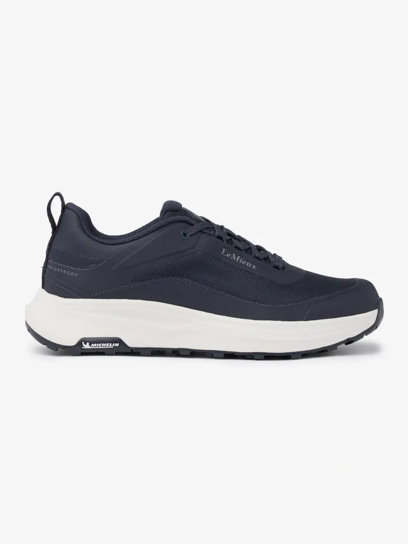 LeMieux Kanta Waterproof Lace Trainers Ladies in Navy