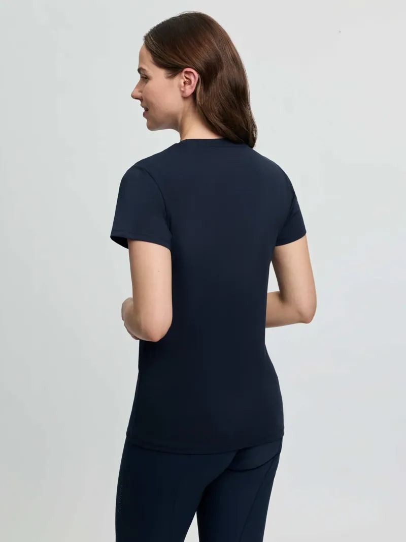 LeMieux Brilliance T-Shirt Ladies in Navy-3