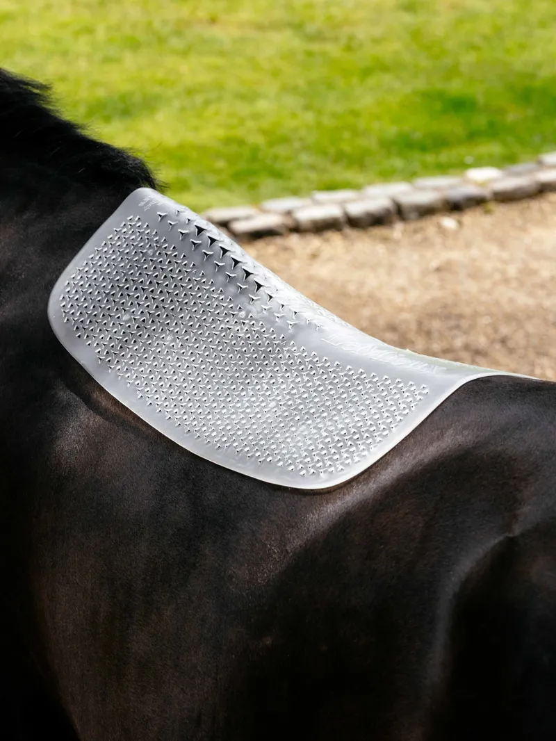 LeMieux Gel-Tek Slimline Half Pad in Clear-1