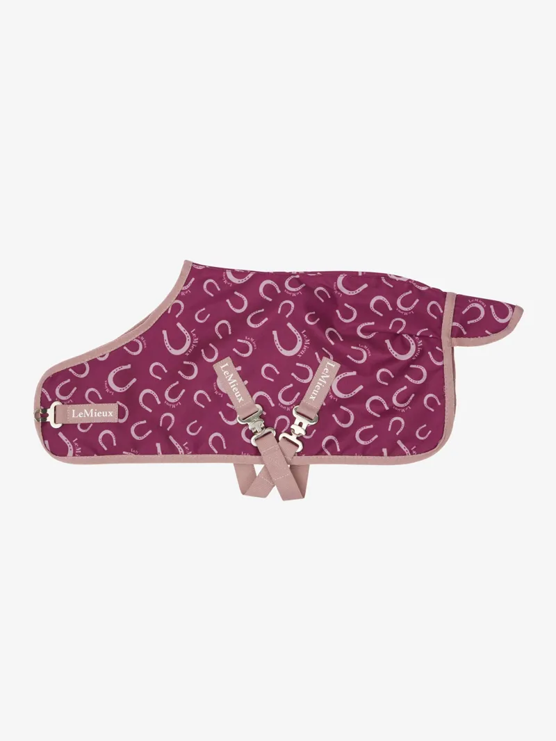 LeMieux Toy Pony Printed Ripstop Rug in Blackberry