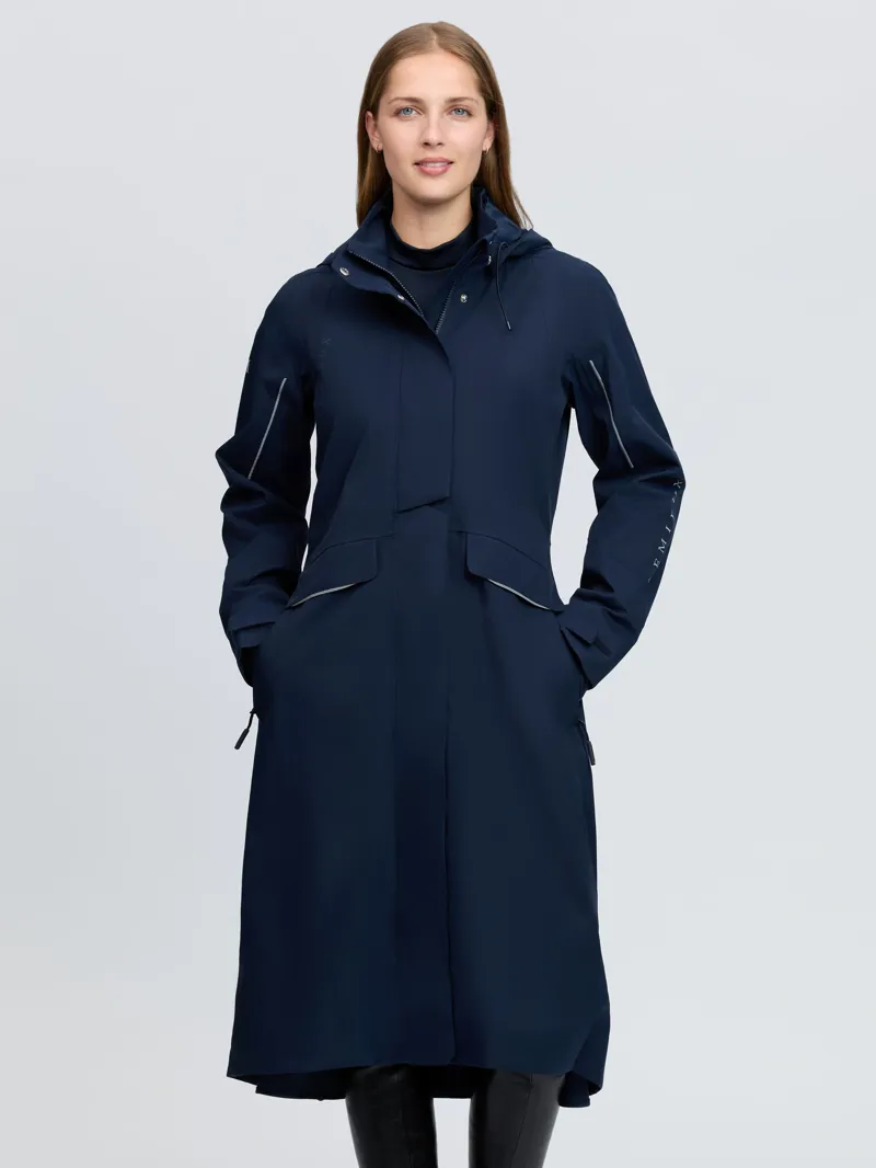 LeMieux Stormwear Performance Riding Coat Ladies in Navy