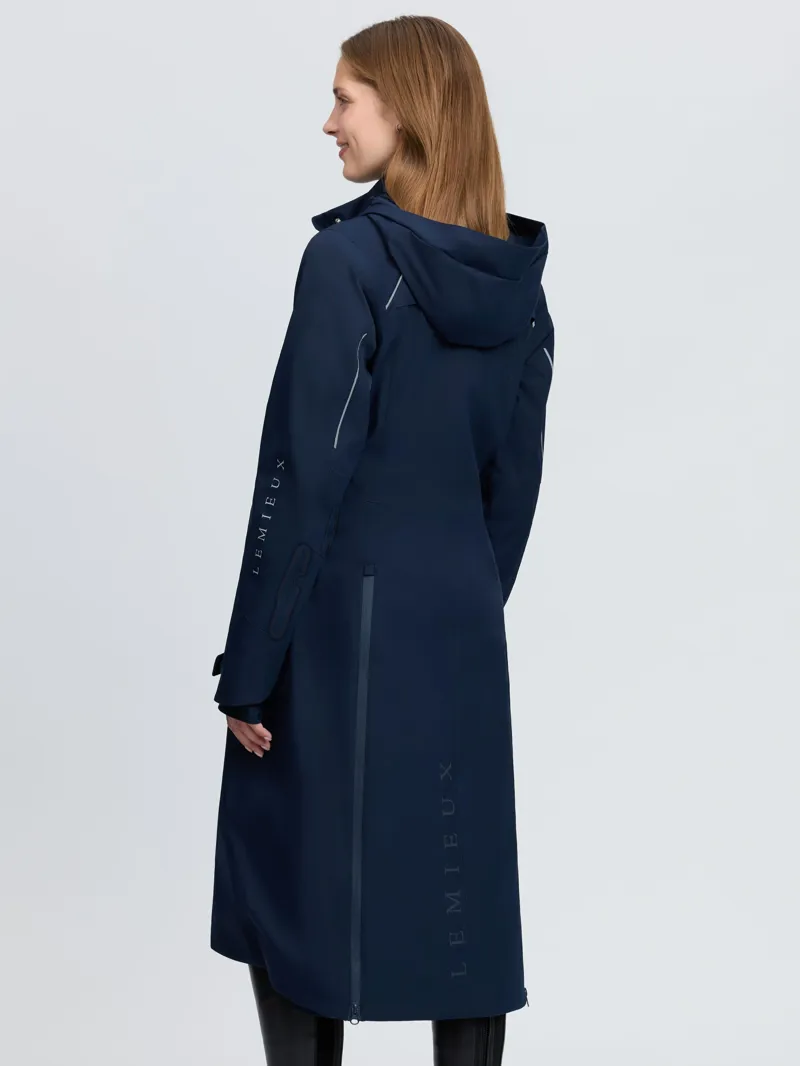 LeMieux Stormwear Performance Riding Coat Ladies in Navy-2