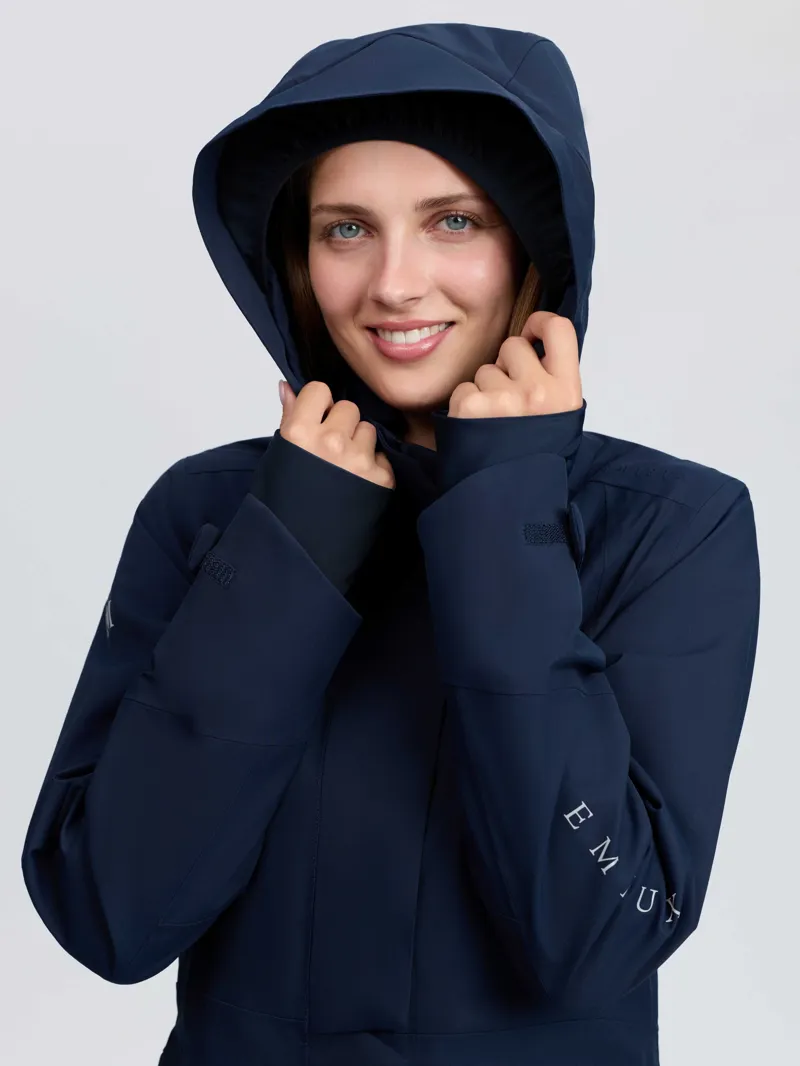 LeMieux Stormwear Performance Riding Coat Ladies in Navy-5