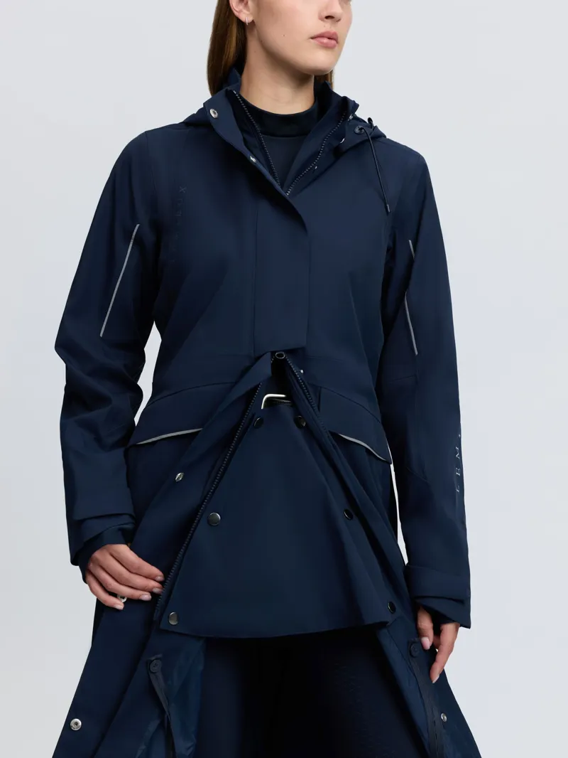 LeMieux Stormwear Performance Riding Coat Ladies in Navy-3