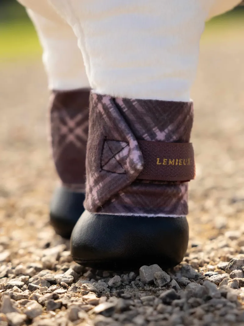 LeMieux Toy Pony Heritage Bandages in Cocoa-1