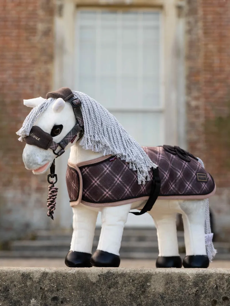 LeMieux Toy Pony Heritage Headcollar Set in Cocoa-1