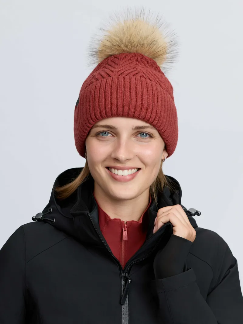 LeMieux Clara Knit Beanie in Russet