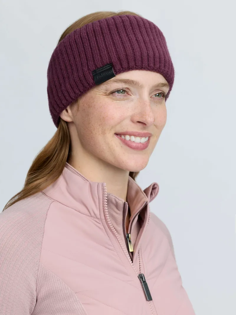 LeMieux Clara Rib Headband in Bramble-1