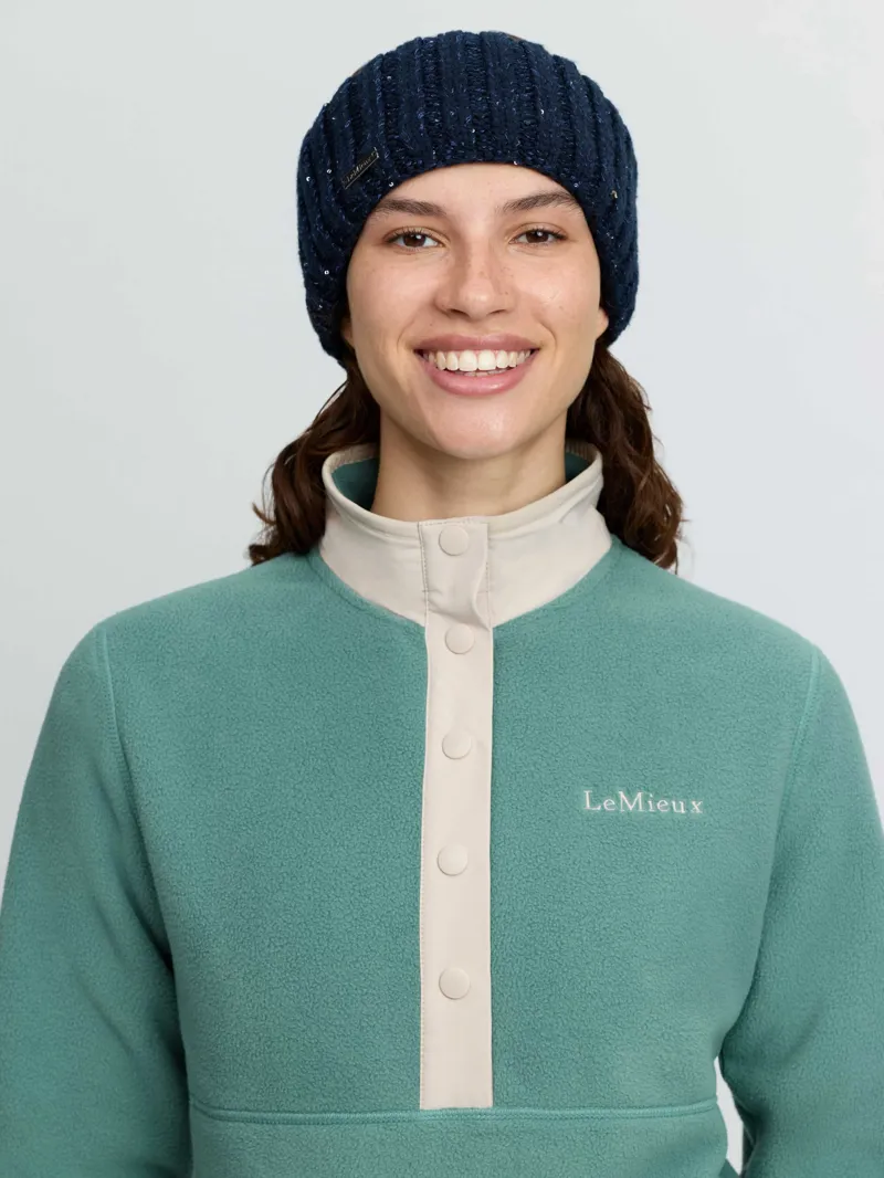 LeMieux Bernie Sequin Headband in Navy