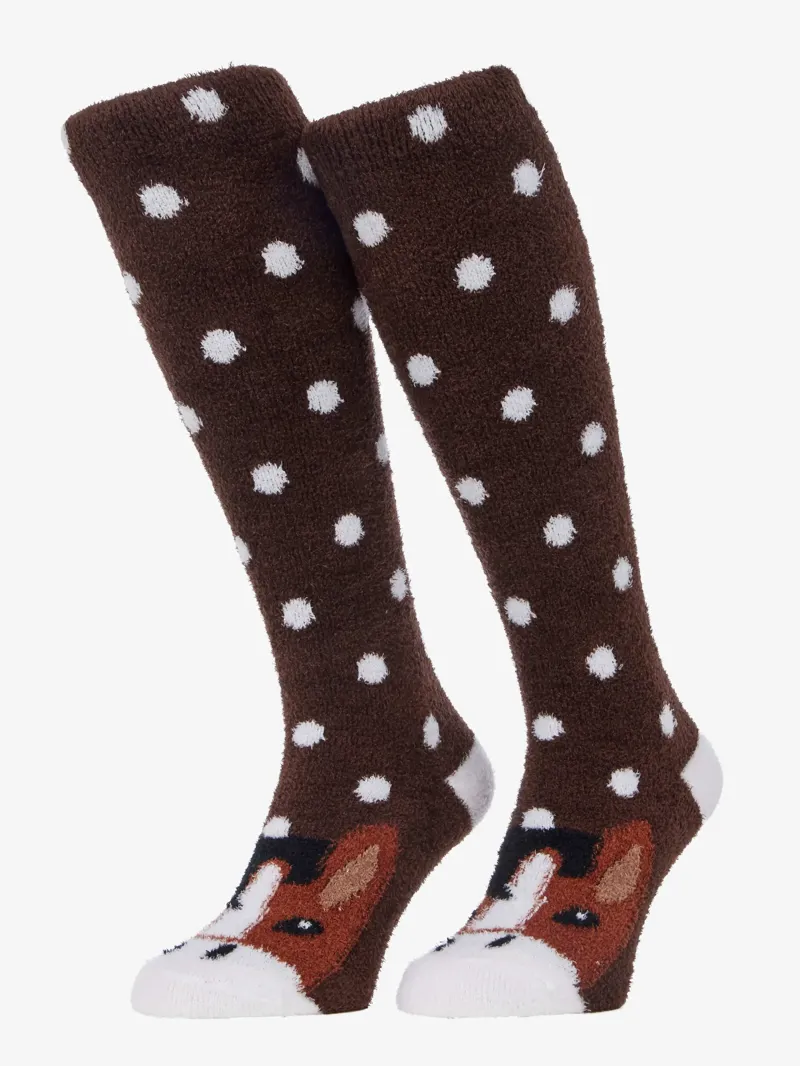 LeMieux Fluffy Character Socks Titan